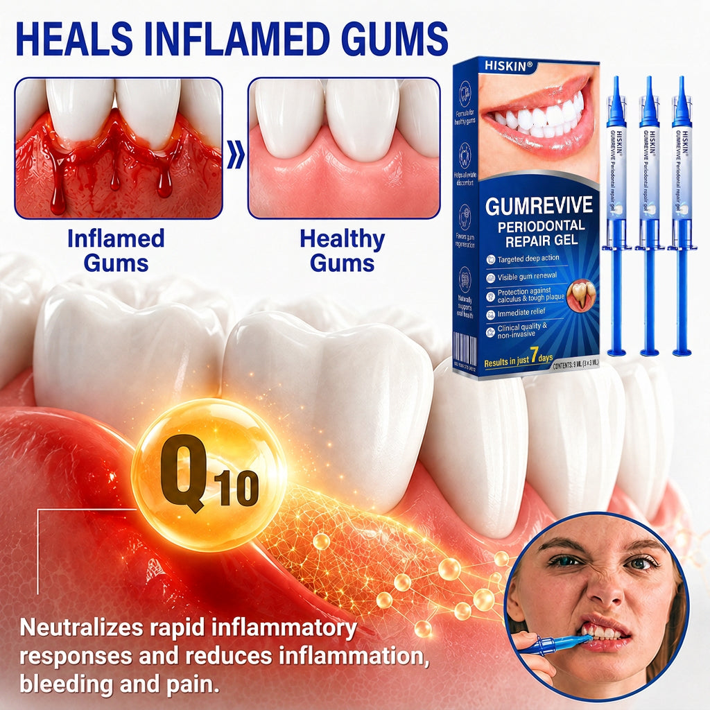 🦷 HISKIN® GumRevive Periodontal Repair Gel