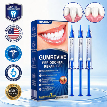 🦷 HISKIN® GumRevive Periodontal Repair Gel